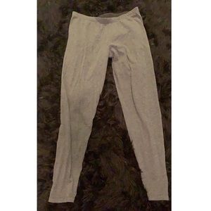 Gray leggings